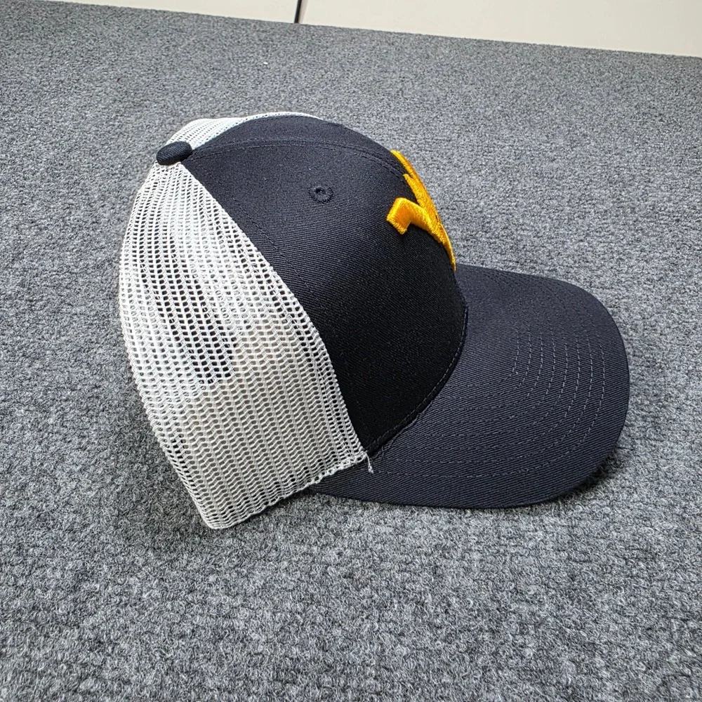 '47 Brand West Virginia Mountaineers‎ Hat WV Trucker Cap Navy Blue White Mesh